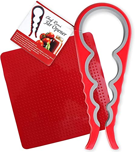Chef Remi Jar Opener & Non-Slip Gripper | Bottle Opener