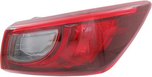 Para Mazda CX-3 Luz trasera 2016 17 18 2019 Tipo de bombilla exterior del lado del pasajero para MA2805120  DB4G-51-150