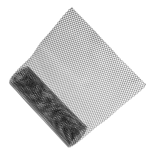 Rejilla de parachoques delantero de aluminio resistente a deformaciones y de color negro