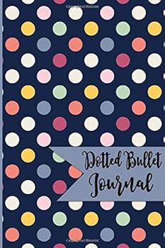 Dotted Bullet Journal : Dotted Navy Dotted Bullet Journal Notebook