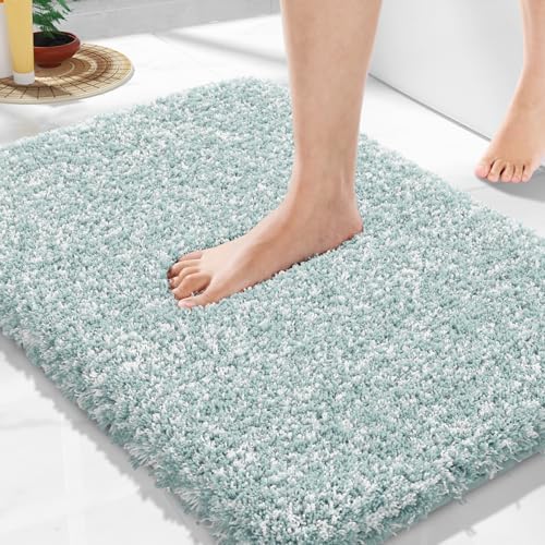 Yimobra Bathroom Rugs Non Slip Washable, Ultra Soft and Water Abs...
