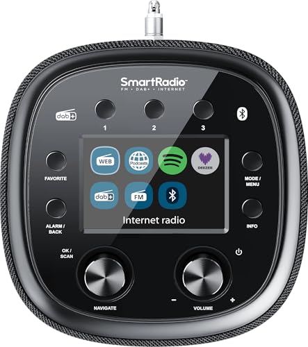 Radio Internet Kenwood CR-ST500S-B 30W avec Caisson de Basses Intégré