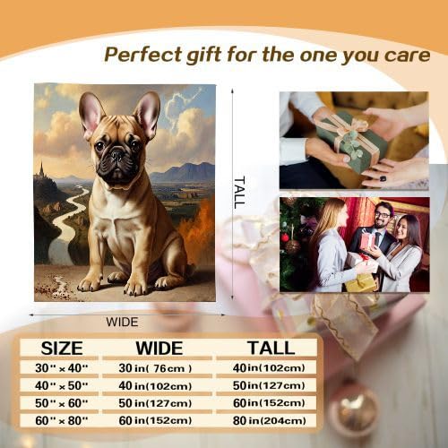 Couverture Polaire 240 x 260 Animaux Chiens, Couverture Polaire Grande Taille 240x260 cm | Usage Multiple comme Couette d'Appoint, Assure Une Protection Contre Le Froid B197