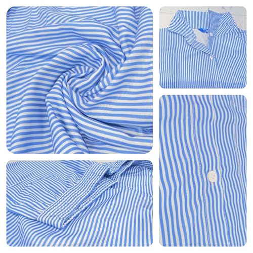 Image of GRECIILOOKS Co-ord Set for Women Stylish Striped | Night Suit for Womens | Textured Pattern Pyjama Set for Women's Travel Beach & Holiday Look | Night Dress for Woman