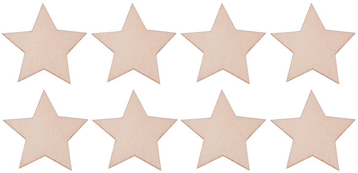 Miniatures en bois Anges et Jardin 7 pcs - Rayher Rayher chez Rougier & Plé