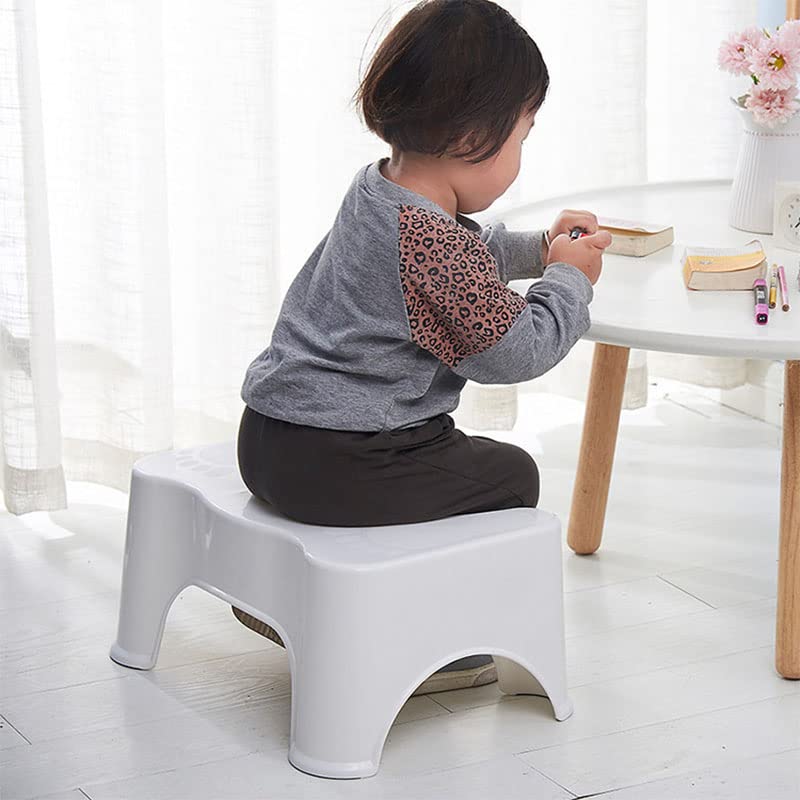 TGOPIT Plastic Toilet Step Stool - Squatty Potty Bathroom Foot Stool - Squat Footstool For Western Toilet 2