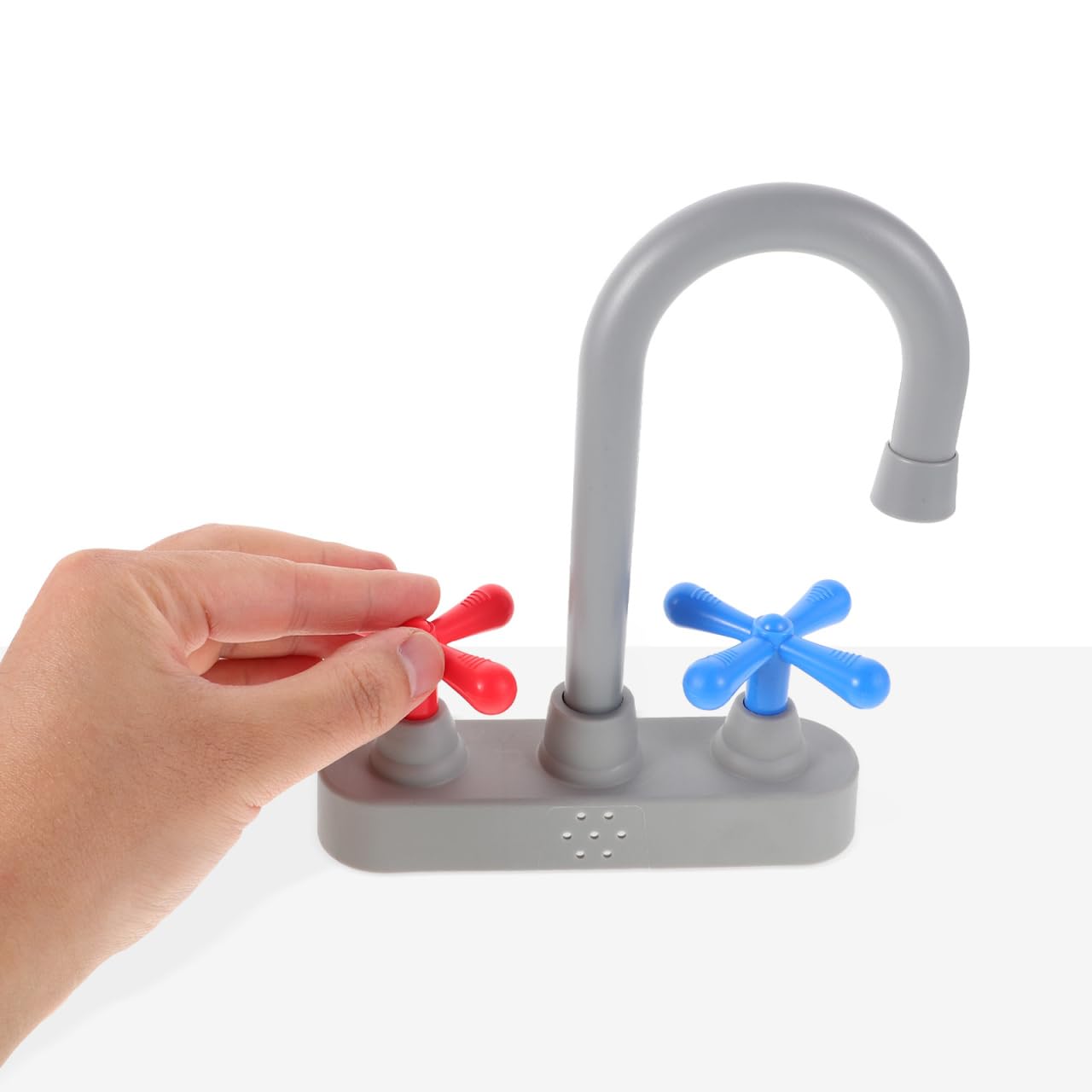 BESPORTBLE - Grifo para fregadero de cocina, niño, niña, plástico, seguro, simulación realista, bordes redondeados, para juegos de rol interactivos y creatividad