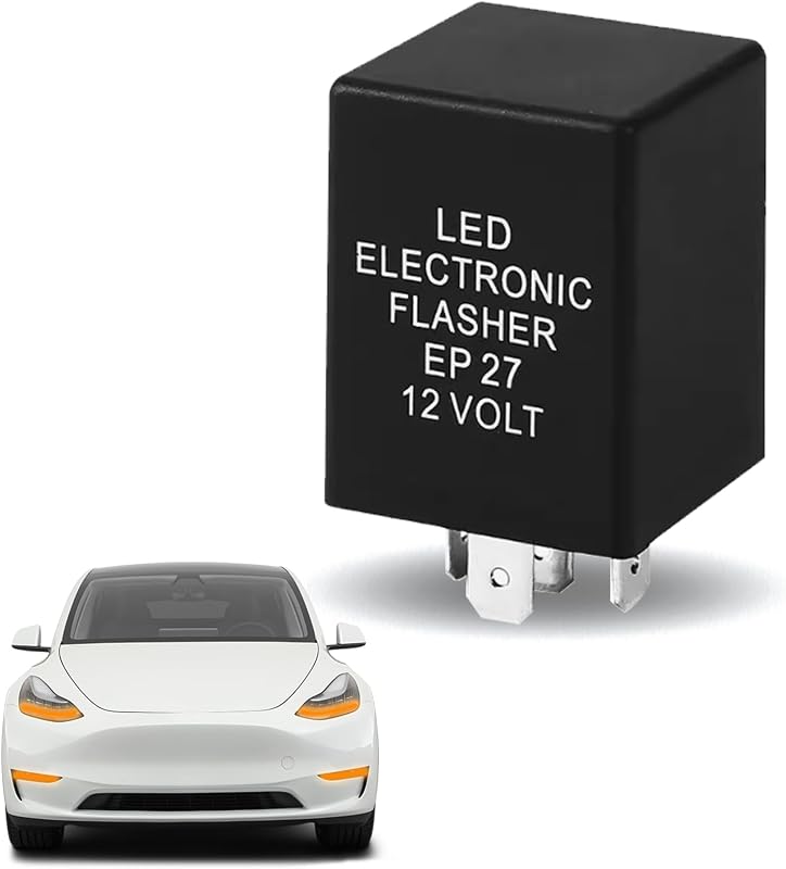 Relé eletrônico do pisca EP27 QKYS de 5 pinos para setas LED – 1 unidade