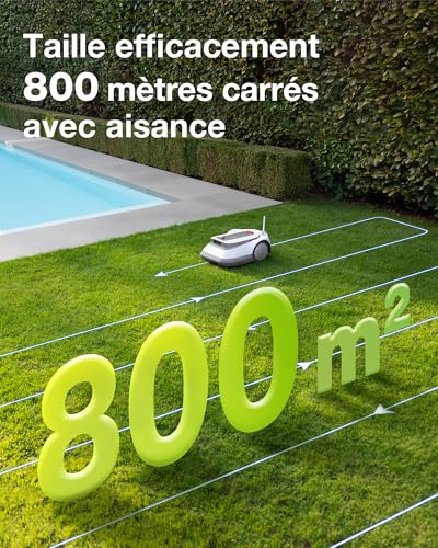 ECOVACS G1-800 : Robot tondeuse sans fil pour espaces verts 800m² ECOVACS G1-800 : Robot tondeuse sans fil pour espaces verts 800m²