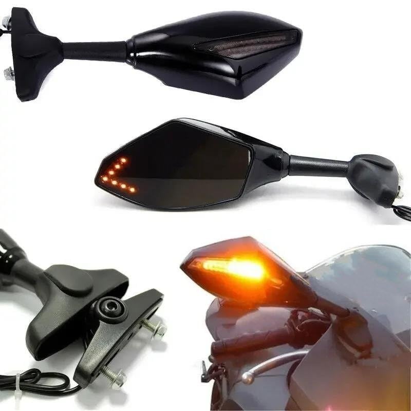 Amazon.co.jp: バックミラー 用 ZRX 1200S/ZZR1200 ZX-6R/636/6RR ZX
