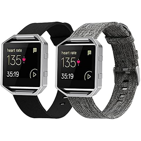 Bangyee Woven Nylon Band for Fitbit Blaze Cover