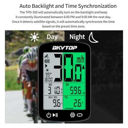 BKVTOP Wireless GPS Bike Computer