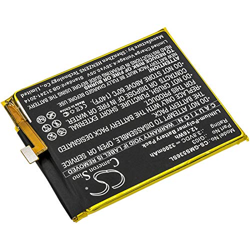 Batería de reemplazo XSP para ME Pure GS53-6 PN GI03 miniatura 2