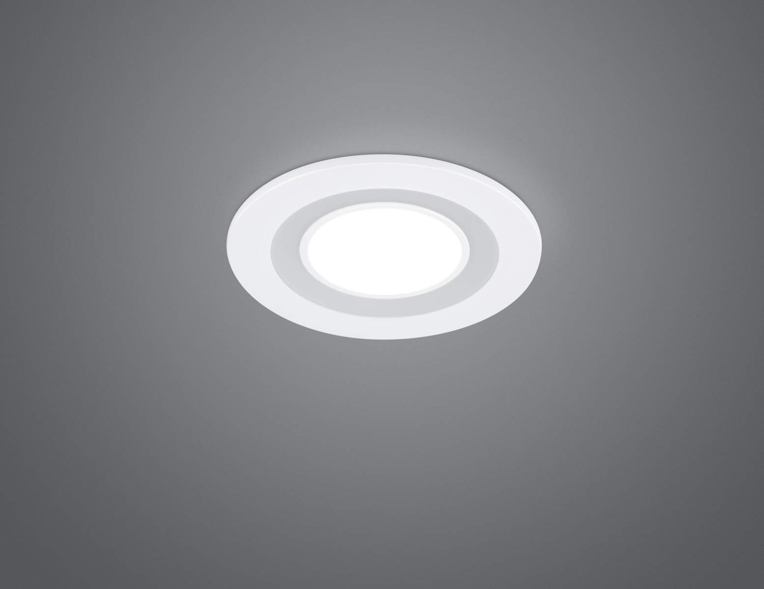 Trio Leuchten Spot LED encastrable Core 652510131 en plastique blanc avec LED 5 W