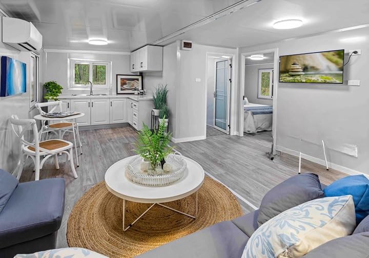 Generic Portable Prefabricated 40 FT Tiny Expandable Container House Standard with ensuite,2 Bedroom Granny Flat- Equipped with 3 Rooms, a Living Room, a Toilet and a Bathroom., Customizable - Image 5