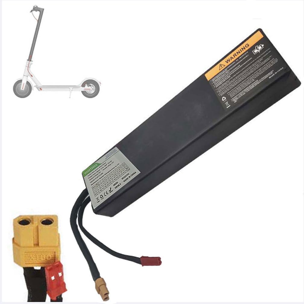 Batterie Scooter Électrique 36V, 6AH Batterie de Trottinette électrique | 7.5AH/7.8AH/8.7AH disponibles, Accessoire de remplacement, Batterie intégrée