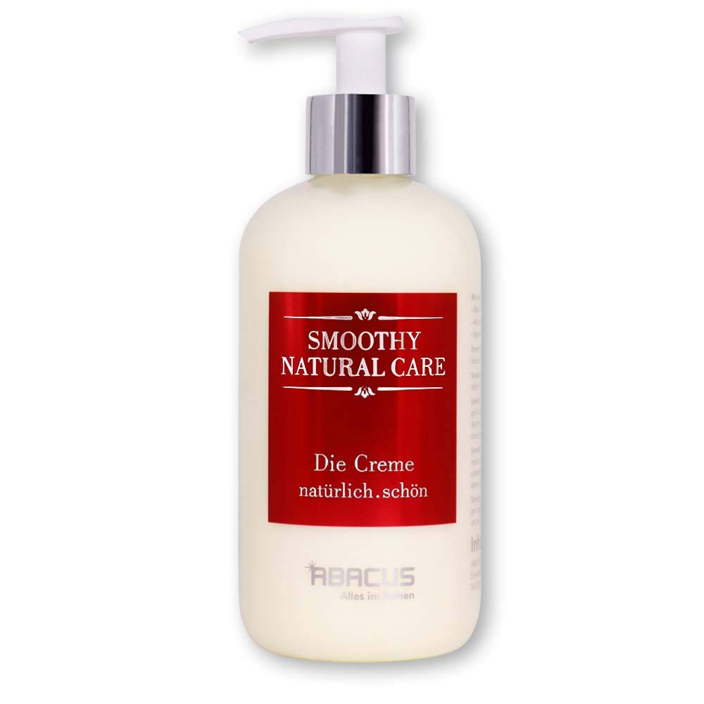 ABACUS Smoothy Natural Care Creme 4x300 Ml – Mit Sheabutter & Avocadoöl Für Intensive Hautpflege