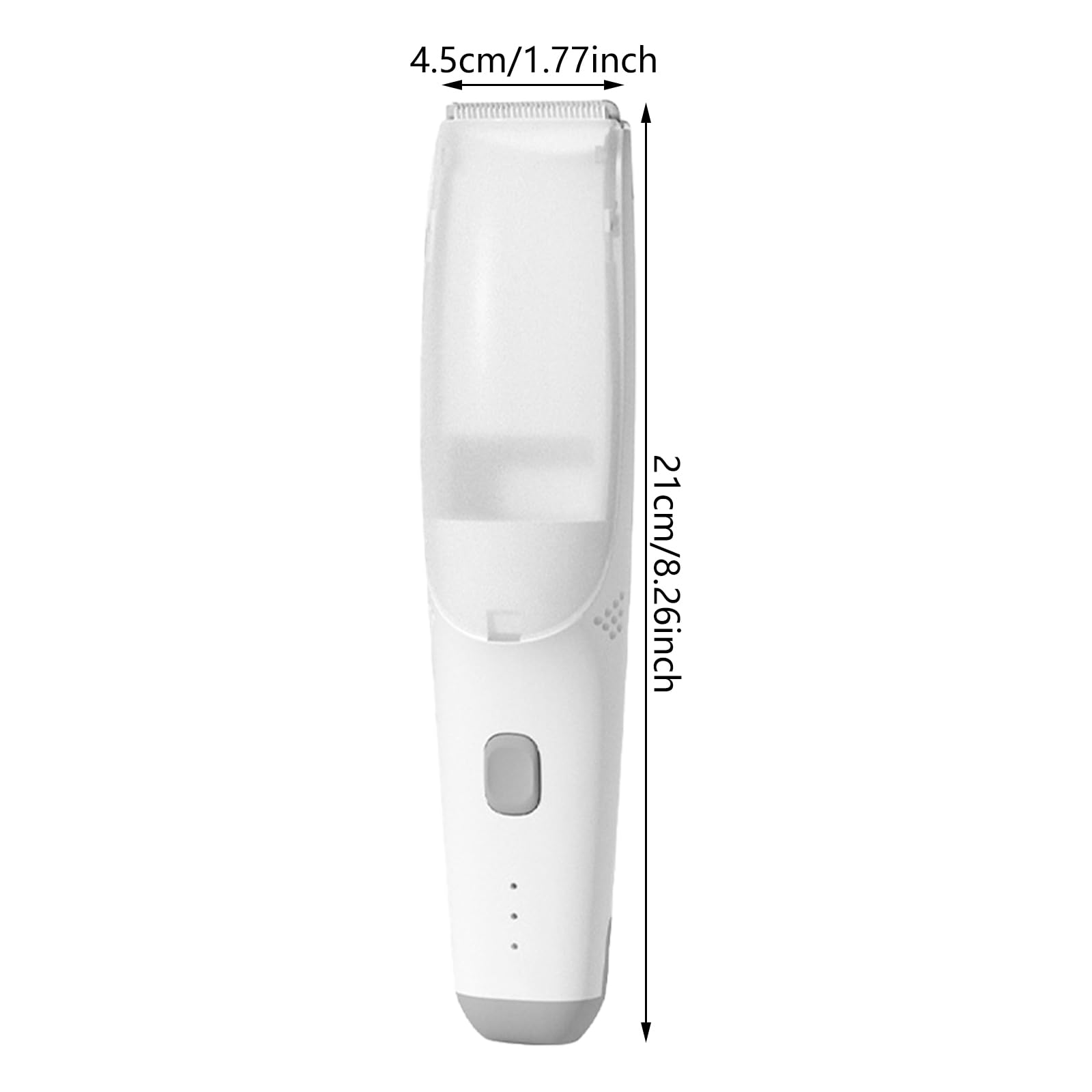 Cortapelos al vacío, recargable por USB, inalámbrico, cortapelos con 3 peines, para bebés