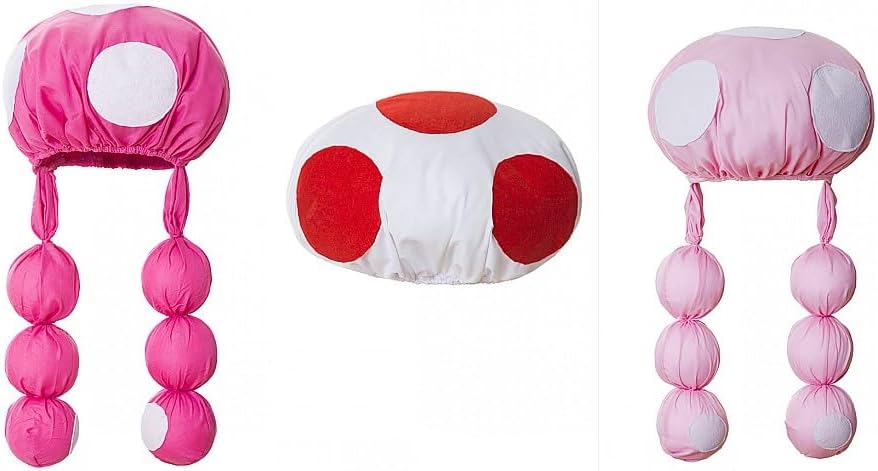 Miniatura 4 de Ruikajia Sombrero de hongo Toadstool Niños Disfraces Toadette Super Bros Toadstoo Outfit