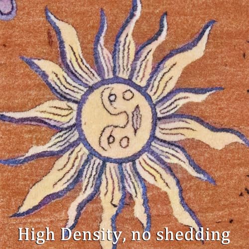 Tapete Boho Sun and Moon Lavable 4x6 miniatura 6