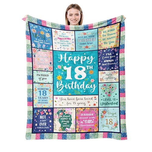Basiole 18th Birthday Gifts for Girls, 18 Year Old Girl