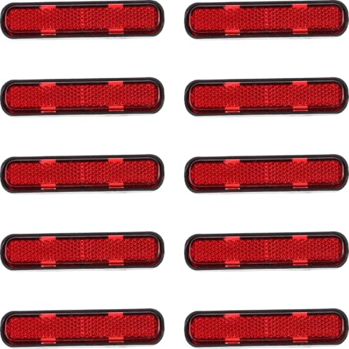 Reflectores de Tornillo para Seguridad en Vehículos 10 pcs miniatura 4
