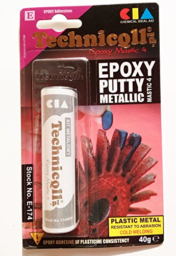 Technicqll Epoxy Putty for Metals (Steel, Aluminium, Bronze, Iron Casts, Etc) Cold Weld 40G