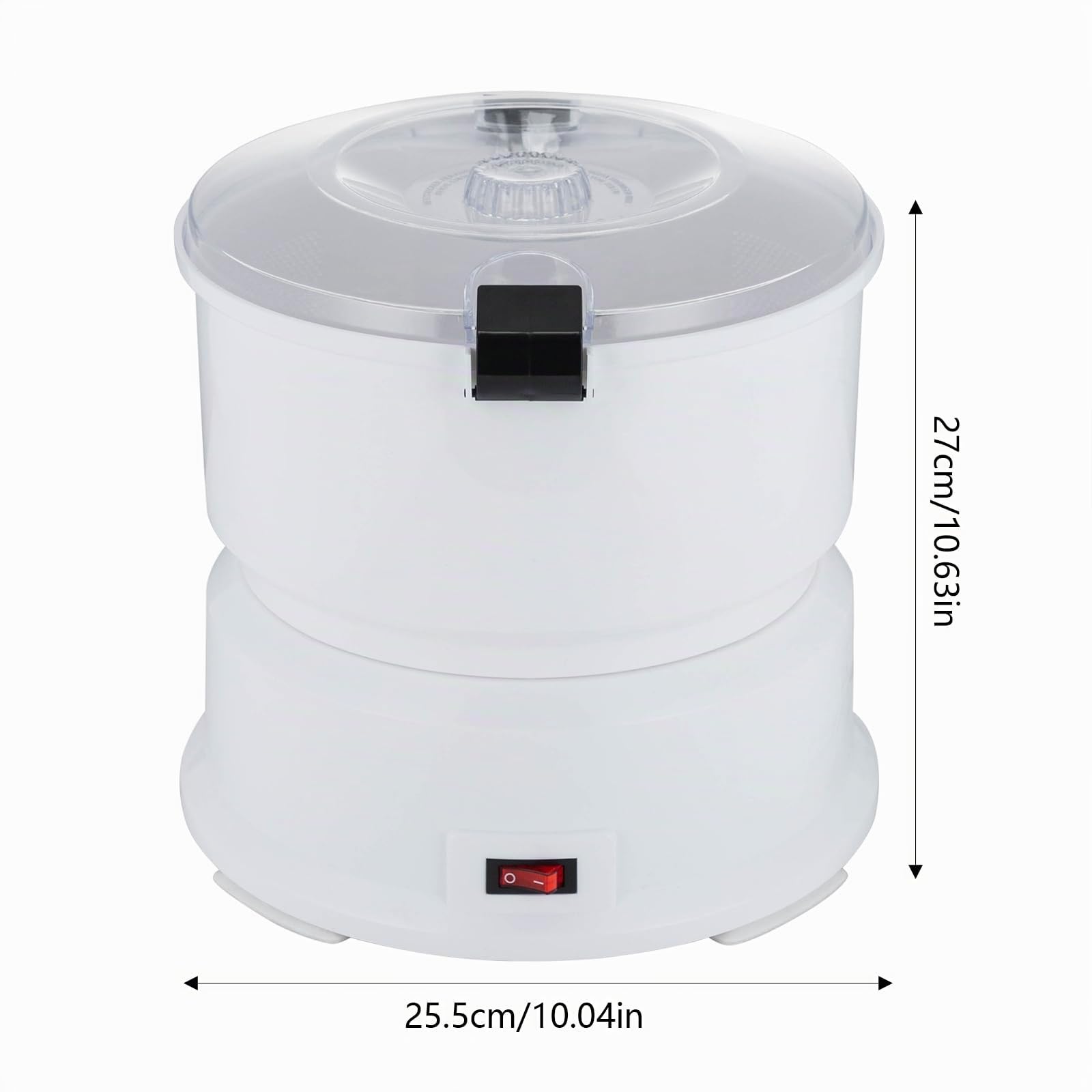 Pelador eléctrico de papas, Pelador de vegetales, Tiempo de pelado 2-4 min, Operación automática, Capacidad 800 g, Longitud del cable 85 cm para cocinas, restaurantes, etc