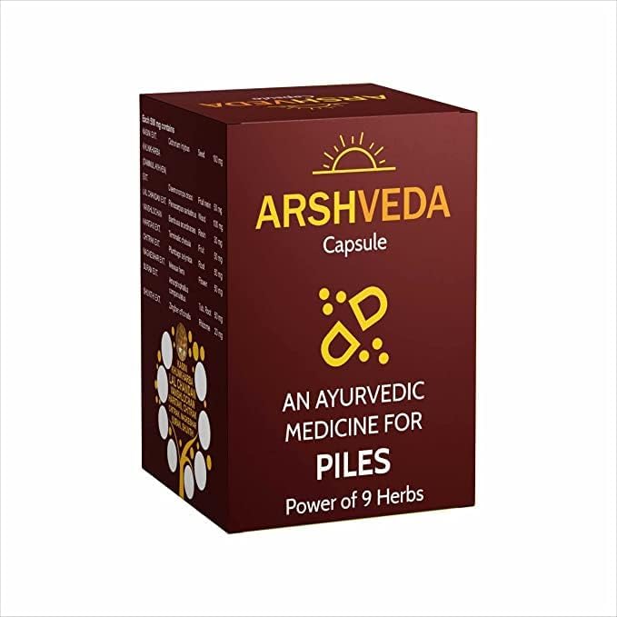 ARSHVEDA Capsules - Your Effective Solution for Piles