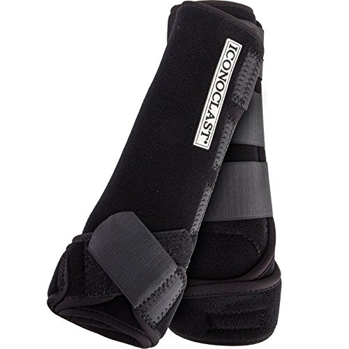Iconoclast XL Front or Hind Rehabilitation Boot Black XL