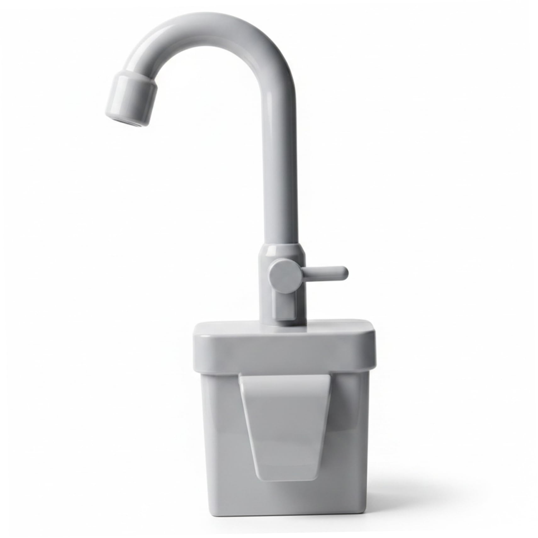 Play Sink with Running Water, Water Dispenser Mud Kitchen, Gray Electric Play Sink Faucet With Circulating - Kids Accessory For Toddler Pretend Kitchen Dishwashing & Washing Games