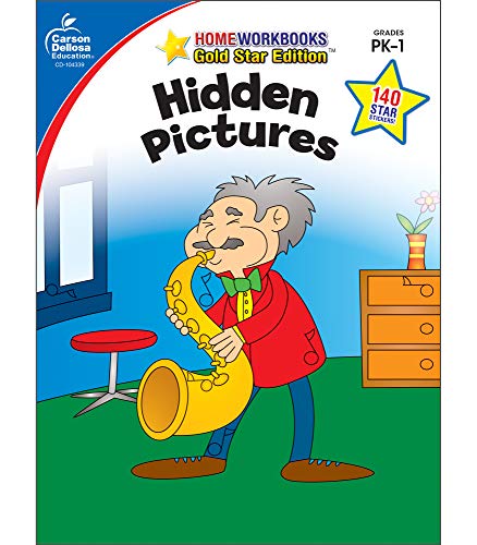 Carson Dellosa Hidden Pictures Activity Book, P... 1604187700 Book Cover