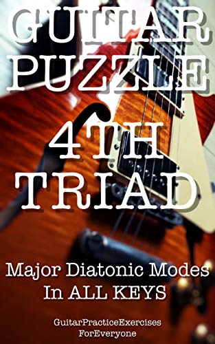 GUITAR PUZZLE 4th Triad Major diatonic modes in all keys (quartal harmony): (quartal harmony)