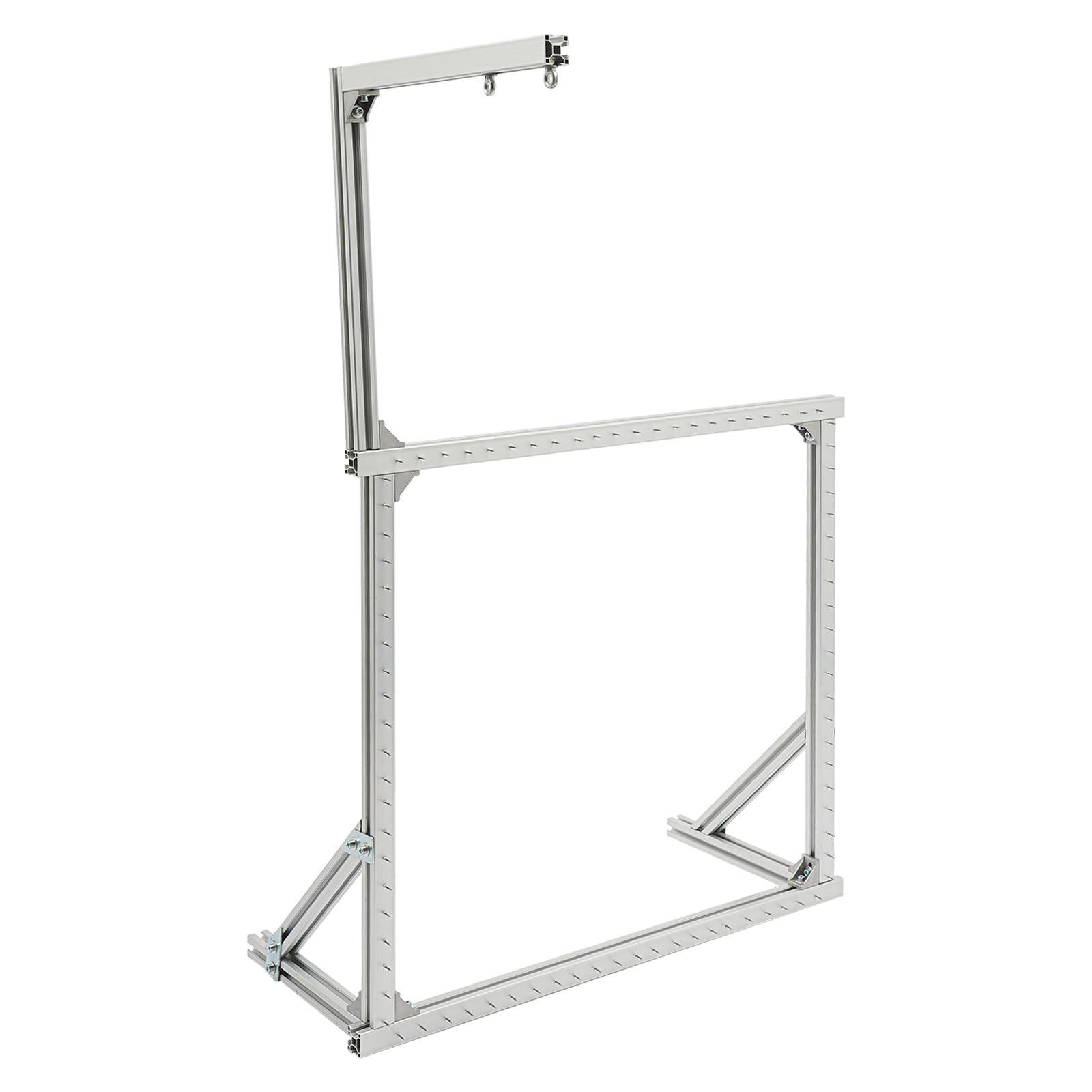 35.5 Inch Aluminum Alloy Tufting Frame, Plush Tension Frame for Rug Making, Fabric Holding Tool for Carpet Weaving, Sturdy Needlework Frame for DIY Crafters and Hobbyists