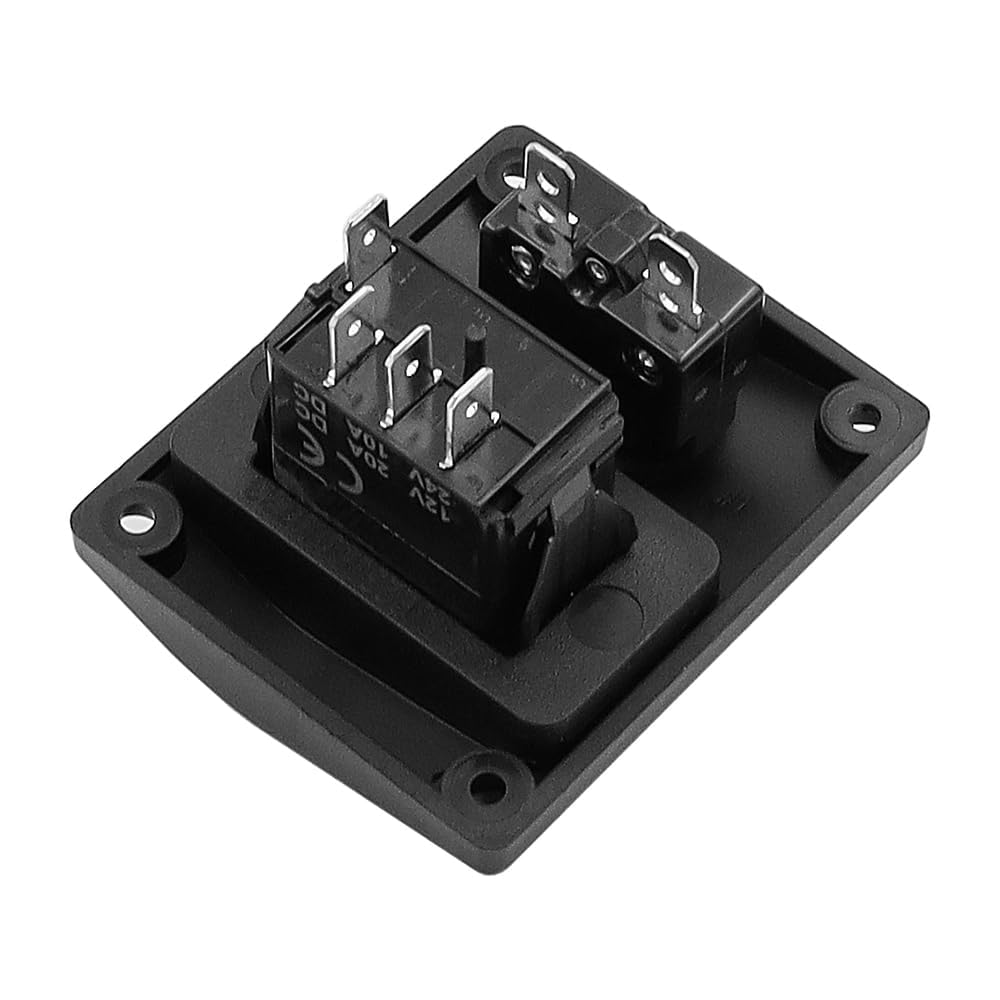 Akozon Interruttore Per Pompa Di Sentina, Pannello Interruttori A 3 Vie 12V 24V Integrato Nel Pannello 15AInterruttore A Bilanciere Per Barca Per Accessori Per Yacht - Foto 6