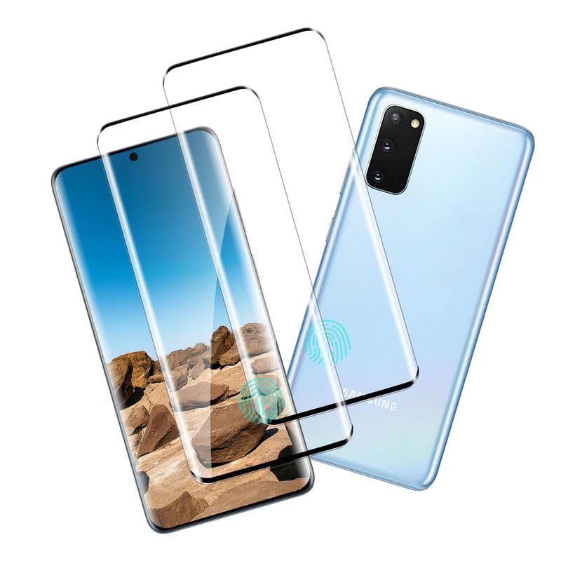 Joywing für 2 Stück Samsung Galaxy S20 Panzerglas für 9H Härte Schutzfolie Samsung S20 Glas Folie Hohe Empfindlichkeit Displayschutz Ultra-Klar Schutzglas