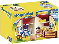 Algopix Similar Product 2 - PLAYMOBIL 1.2.3 Take Along Barn
