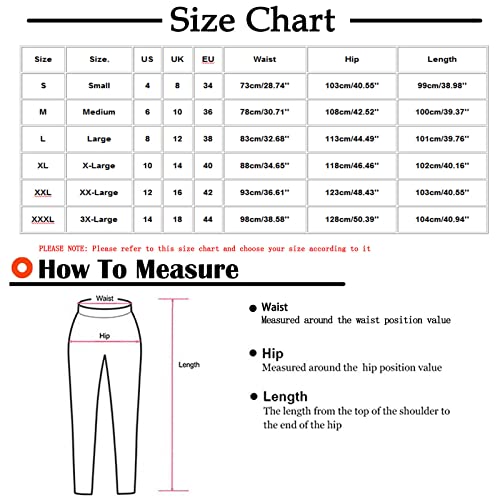 Meldvdib Women's Hiking Cargo Pants High Waisted Straight Leg Joggers Sweatpants Casual Drawstring Work Trousers With Pockets Green #TOP1