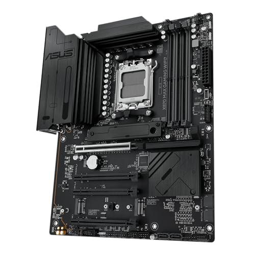 Image of ASUS X870 MAX Gaming WIFI7 AMD AM5 ATX Motherboard, 12+2+1 80A DrMOS, DDR5, PCIe 5.0 x16 Q-Release, 3X M.2, Wi-Fi 7 Q-Antenna, 2.5Gb LAN, USB4 Type-C, USB-C 20Gbps, BIOS Flashback, Aura Sync