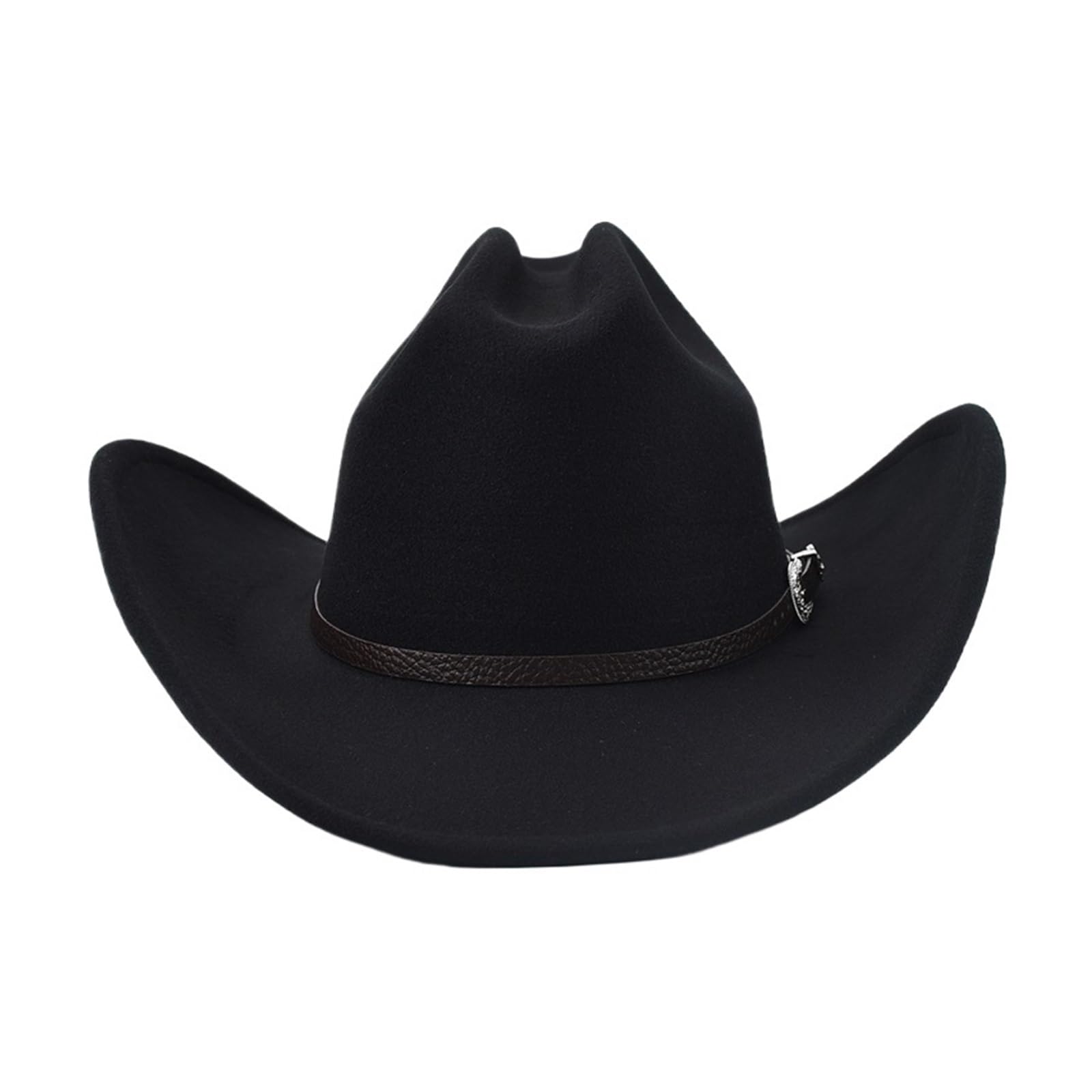 Sombrero Cowboy Cowboy Hat With Leather Vintage Gentleman Cowgirl Jazz Cloche Church Sombrero Hombre Caps Retro