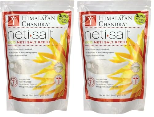 Image of Himalayan Chandra Neti Pot Salt Bag, 1.5 Pound (Pack of 2)