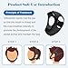 Chin Strap for Sleeping - Anti Snoring Devices - Adjustable Breathable Chin Strap for Men and Women Sleeping - Simple and Effective Stop Snoring Solution - Enjoy a Nice Evening - Black, 1PCS