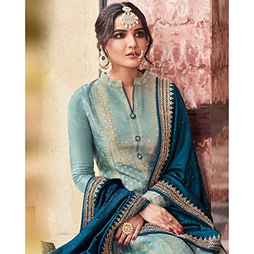 Women's Wear Stitched Heavy Designer Indian Pakistani Shalwar Kameez Palazzo Dupatta Suits3