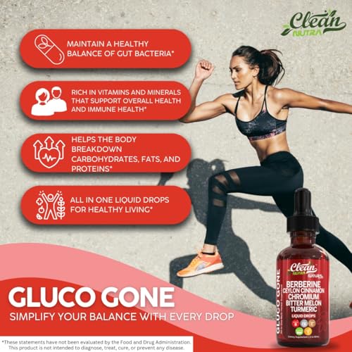 Clean Nutraceuticals Organic Ceylon Cinnamon Berberine Liquid Drops Supplement With Bitter Melon Extract thumb #3