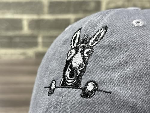 Image of Farm Animal Baseball Cap for Men Women, Goat Donkey Horse Pig Hat | Farm Life Inspiration, Classic Baseball Cap Design, Breathable Cotton Fabric, Secure Adjustable Buckle