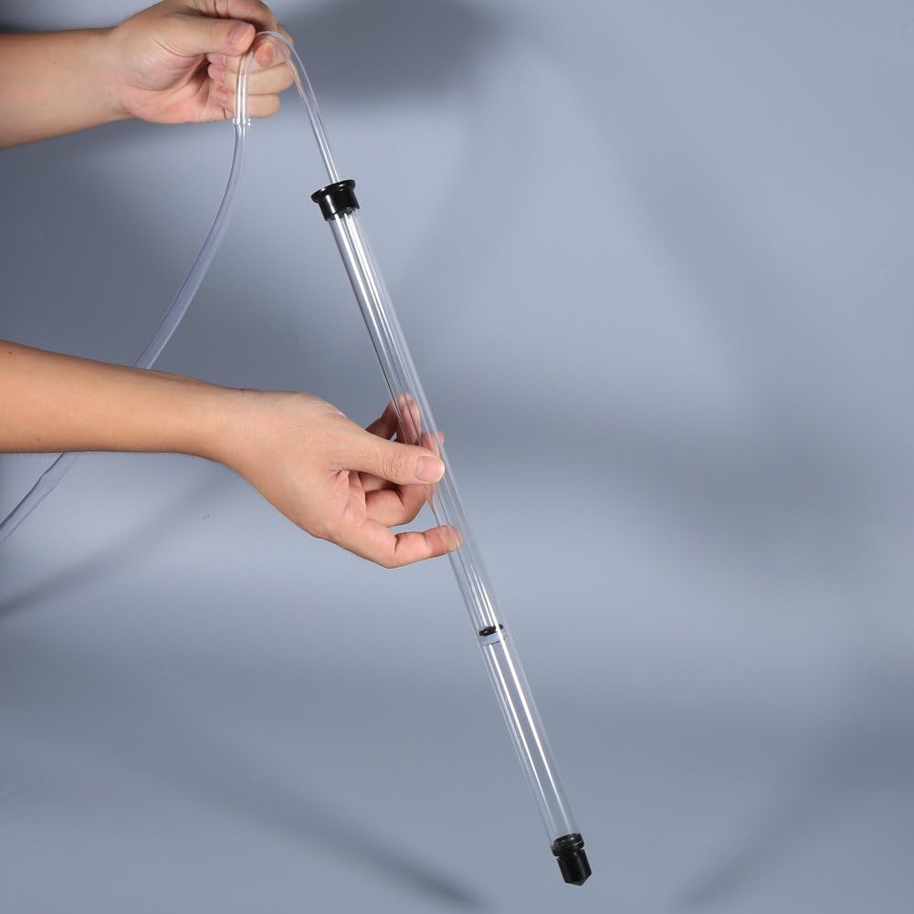Sifone Automatico Per Imbottigliamento,Riempitivo Per Bottiglie Trasparente da 4,27 Piedi Sifone Per Vino Pompa per Travaso Liquidi a Mano Sifone Automatico Mini Kit di Sifonamento Per La Produzione