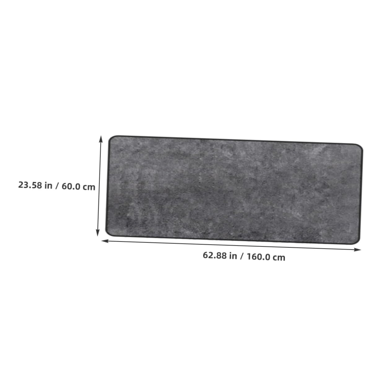 Panno Auto in Microfibra per Lavaggio e Asciugatura 60x160 Cm | Morbido, senza Residui D’acqua, Formato Extra Grande e Spesso, Lato Velluto Singolo