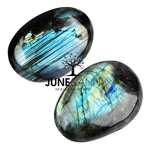 JuneAnn-Natural-Labradorite-Palm-Stones-Healing-Gemstone-Therapy-Worry-Crystal-Stones-for-Meditation-Chakra-Balancing-Collection-Irregular-Shape