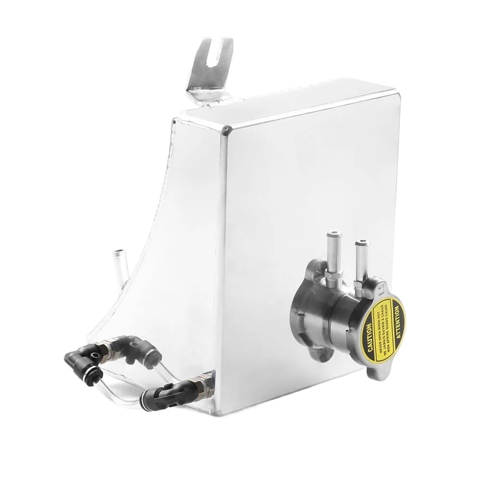 Zbiornik Wyrównawczy Zbiornika 240SX S13 SR20DET KA24DE KA24E KA24 Aluminiowy zbiornik wyrównawczy płynu chłodzącego Zestaw pasuje do Nissana 240SX TT100946-SL Zbirnik Płynu Chłodzącego