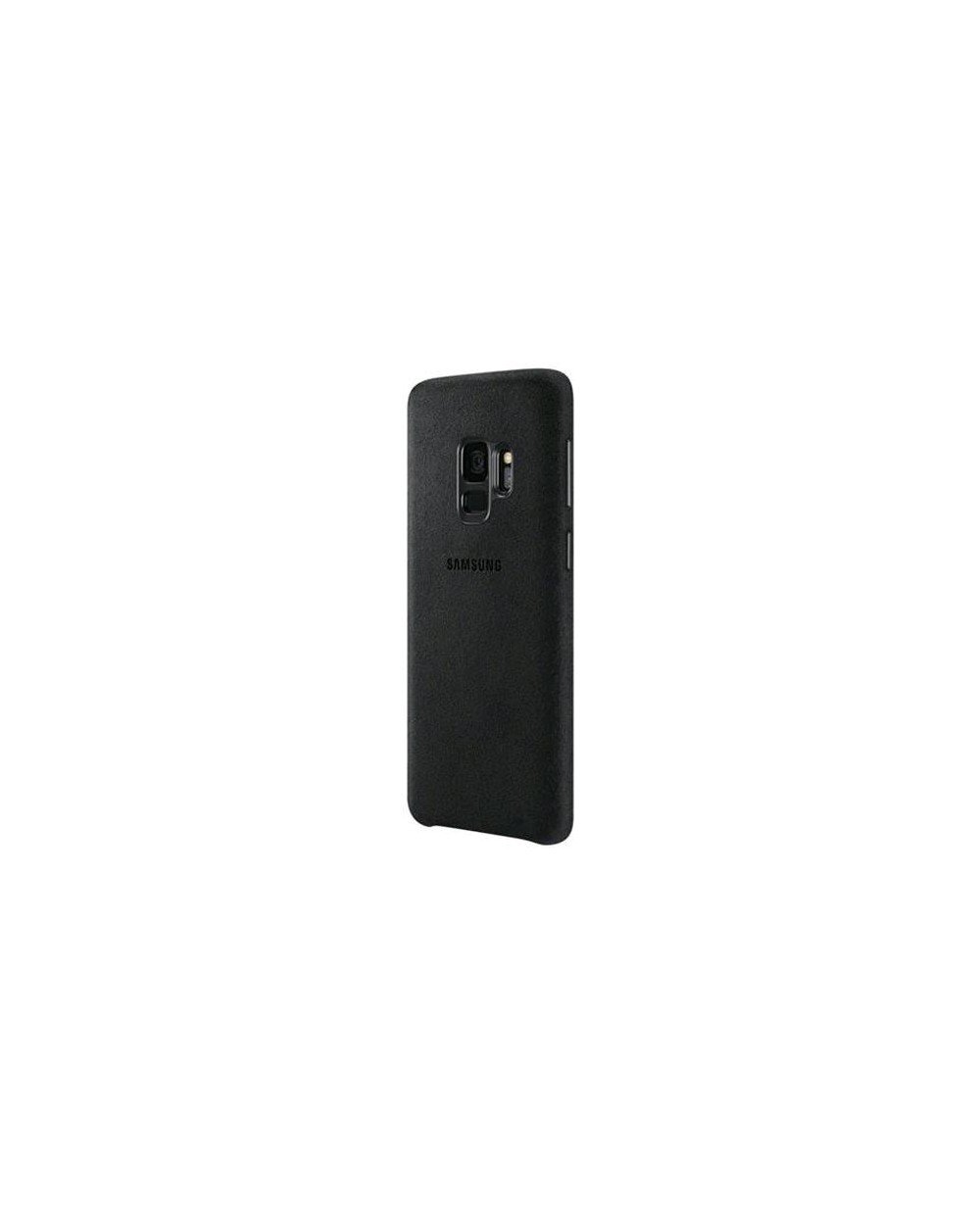 Samsung Alcantara Cover EF-XG960 für Galaxy S9 – Schwarz